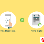 Diferencia entre firma digital y firma electrónica